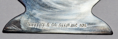 TIFFANY STERLING BOOKMARK