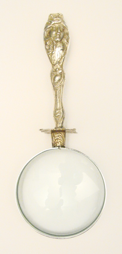 STERLING MAGNIFIER - ANTIQUE HANDEL